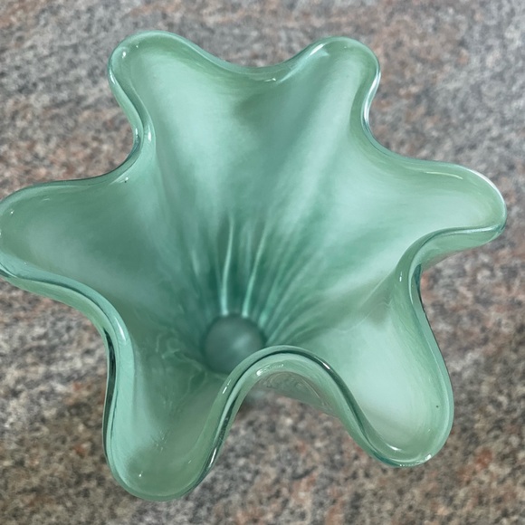 Artisan Seafoam Green Vase - Picture 6 of 6